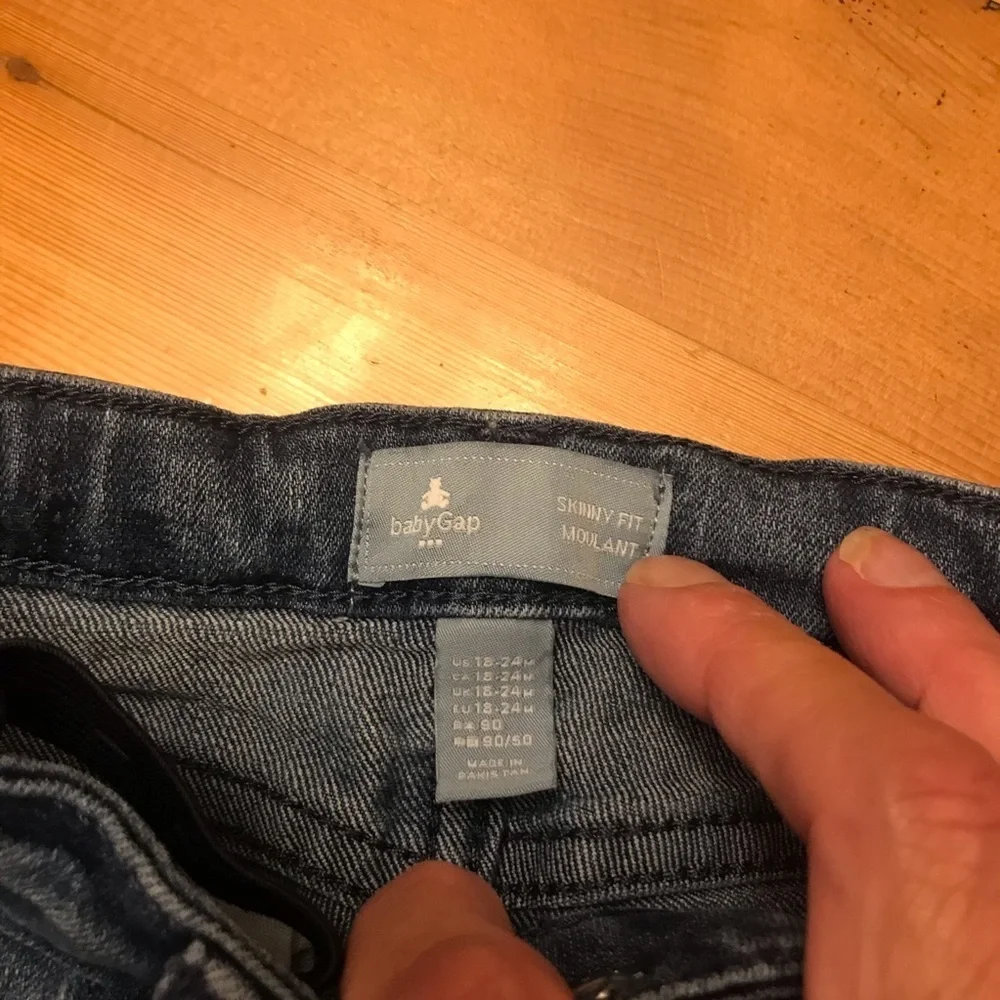 🎈Baby Gap Patched Jeans